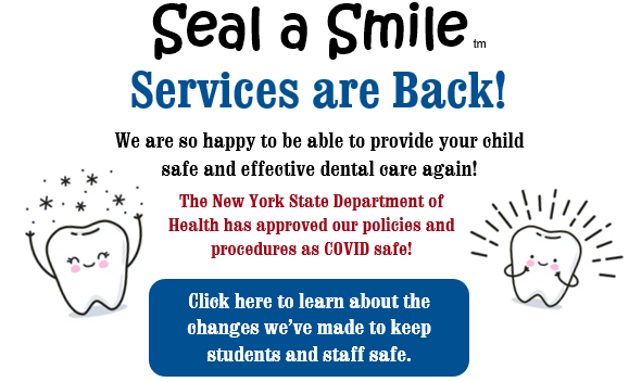 image link to Seal a smile COVID precautions