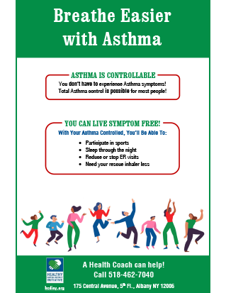 asthma patient engagement brochure