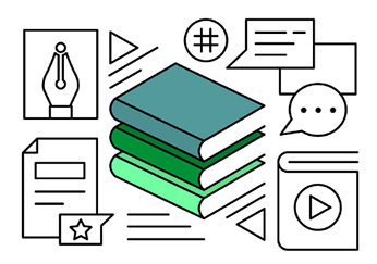 graphic to represent our consumer engagement library