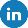 Linkedin logo image as link